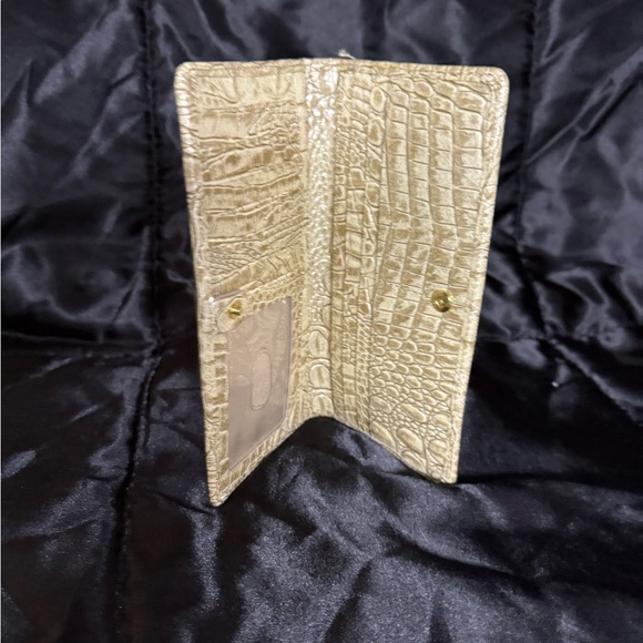 Brahmin Gold Crocodile Textured Clutch - Picture 3 of 3